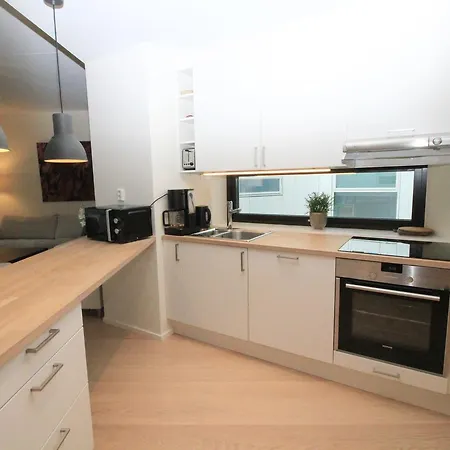 Nordic Host Luxury Apts - City Center Townhome With Terrace Tatil Evi *